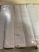 Emtek 94014US4 4" x 4" Steel Heavy Duty Ball Bearing Square Corner Hinges - Pair - Satin Brass