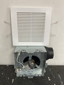 Revent RVP50 50 CFM Quick Install Professional Ceiling and Wall Mount Easy Roomside Bathroom/ Bath Exhaust Fan