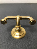 Kohler K-72572-2MB Artifacts Double Robe Hook - Vibrant Brushed Moderne Brass
