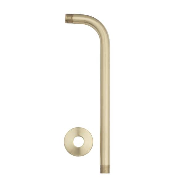 Glacier bay 3075-507-GBMG 12 in. Rain Can Shower Arm in Matte Gold