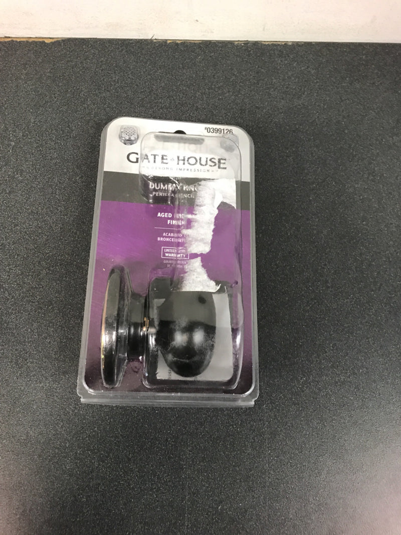 Gatehouse Dummy Knob || Black
