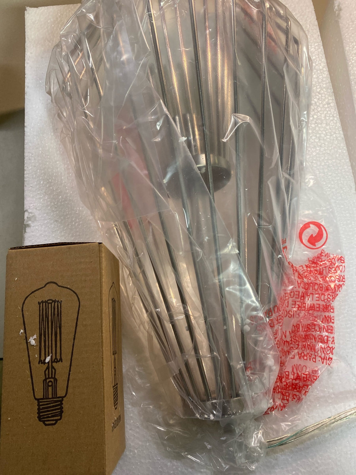 Z-Lite 1 Light Mini Pendant 442MP-BN