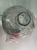 Capital Lighting 325717AD Single Light 15" Tall Pendant with Clear Water Glass Shade - Aged Brass