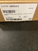 Emtek 505FRLUS15 Freestone Reversible Non-Turning Two-Sided Dummy Door Lever Set from the Urban Modern Collection - Satin Nickel Urban Modern Rosette