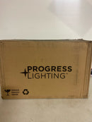 Clarion Collection 1-Light Clear Glass Coastal Pendant Light Matte Black