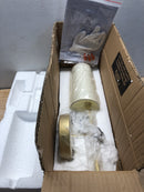 Elegant Lighting LD6004W5BR Mel Single Light 16" Tall Bathroom Sconce - Brass