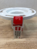 Oatey 436542 3 in. PVC Twist-N-Set Open Toilet Flange