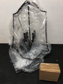 HomePlace Lighting 539541BZ Cameron European Inspired Open Frame Candle Foyer Pendant Light, 4-Light 240 Total Watts, 27" H x 18" W, Bronze