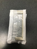 Alno A2904-35-MN Alta Moda 3-1/2" Center to Center Modern Ribbed Round Cabinet Handle / Drawer Pull - Made in Italy - Matte Nickel