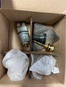 Brizo T75P676-PGLHP Invari Pressure Balanced Valve Trim with Integrated 6 Function Diverter for Three Shower Applications - Less Rough-In and Handles - Polished Gold