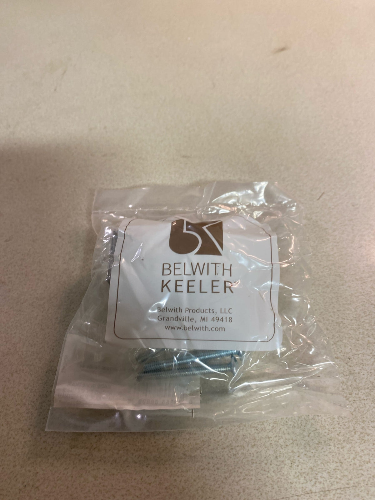 Belwith Keeler B076086-SN Avenue 1-1/2 Inch Center to Center Modern Minimalist Cabinet Handle / Drawer Handle Knob - Satin Nickel