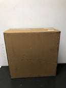 Oukaning HG-WMTZXL-6711 20.4 in. Round White Indoor Integrated LED Ceiling Fan with Remote for Kids Room Bedroom