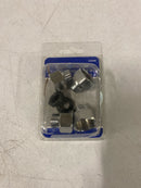 Jones Stephens C25446 1/2 IN TO 3/8 IN STOP VLV ADPT KIT - Chrome
