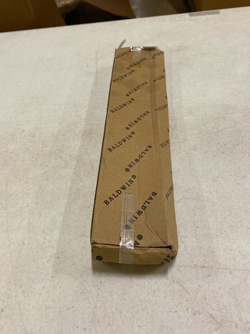 Baldwin 4433055 Gramercy 12 Inch Center to Center Handle Cabinet Pull from the Estate Collection - Polished Nickel