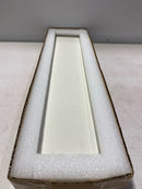 Ariel AL-CQ-SIDESPLSH 21-1/5" Quartz Vanity Side Splash - Carrara White Quartz