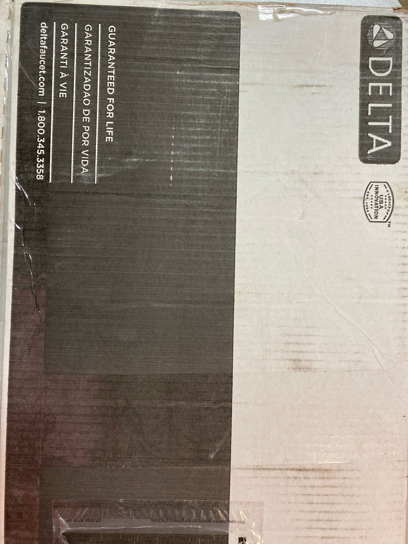 Delta Cassidy Arctic Stainless 1-Handle Deck-Mount Pull-Down Handle Kitchen Faucet