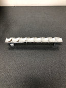 Belwith Keeler B076035-CH Callisto 6-5/16 Inch (160 mm) Center to Center Hollywood Regency Cabinet Handle / Drawer Pull - Chrome