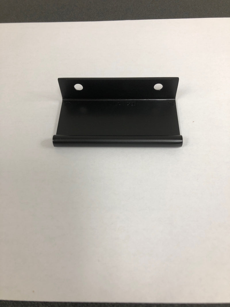 Top Knobs TK501BLK Europa 2 Inch Center to Center Finger Cabinet Pull from the Mercer Series - Black
