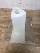 Progress Lighting P300061-031 Zura Single Light 4-1/2" Wide Bathroom Sconce with Etched Opal Glass Shade - Black