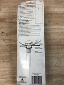 Signature Hardware 205616 Mushroom Style Pop-Up Bathroom Drain - With Overflow Holes - Brushed Nickel