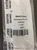 Emtek 86467US4 Transitional Heritage 1-1/4 Inch Mushroom Cabinet Knob - Satin Brass