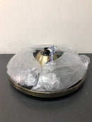 Oaks aura DC4264-Q Wesley 42 in. Indoor LED Bronze DIY Shape Retractable Ceiling Fan With Lights, 6-Speed Ceiling Fan with Remote Control