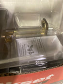Kwikset 788MALRCT-514 Mirada Non-Turning One-Sided Dummy Door Lever with Fluted Handle and Rectangle Rose - Matte Black