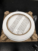 Commercial electric JJU3011L-2/WHT 13 in. White Selectable LED Flush Mount