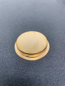 Ives 221B10 Brass Round Flush Pull 2-7/16" Overall Diameter and 7/16" Depth - Satin Bronze