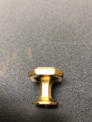 Top Knobs TK286HB Emerald 1-1/8 Inch Geometric Cabinet Knob from the Chareau Collection - Honey Bronze