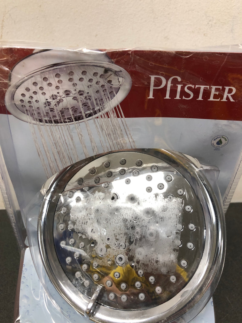Pfister Universal 5-Spray 5.66" Single Wall Mount Low Flow Fixed Rain Shower Head in Polished Chrome