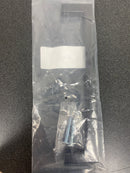 Century 24639-MB Kai Square Bar 6-5/16 Inch Center to Center Handle Cabinet Pull - Matte Black