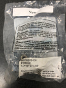 Hickory Hardware H076699-CH Forge 1-7/16 Inch (37 mm) Farmhouse Chic Classic Rectangular Cabinet Knob / Drawer Knob - Chrome