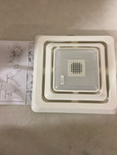 Broan-NuTone FG800RGBS Genuine Replacement Cover (Bath Fan Not Included) with ChromaComfort LED Light and Sensonic Bluetooth Speaker, Fits Select Bathroom Fan Models