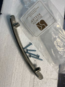 Belwith Keeler B076861-SN Vale 5-1/16" Center to Center Modern Concave Arch Bar Cabinet Handle / Drawer Pull - Satin Nickel