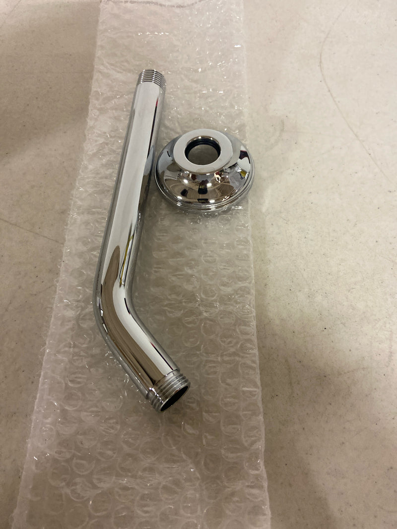 Rohl 1440/8APC Shower 8-3/4" Wall Mounted Shower Arm and Flange - Polished Chrome