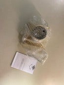 Signature Hardware SH4394078BG 4" Patterned Square Shower Drain - Brushed Gold