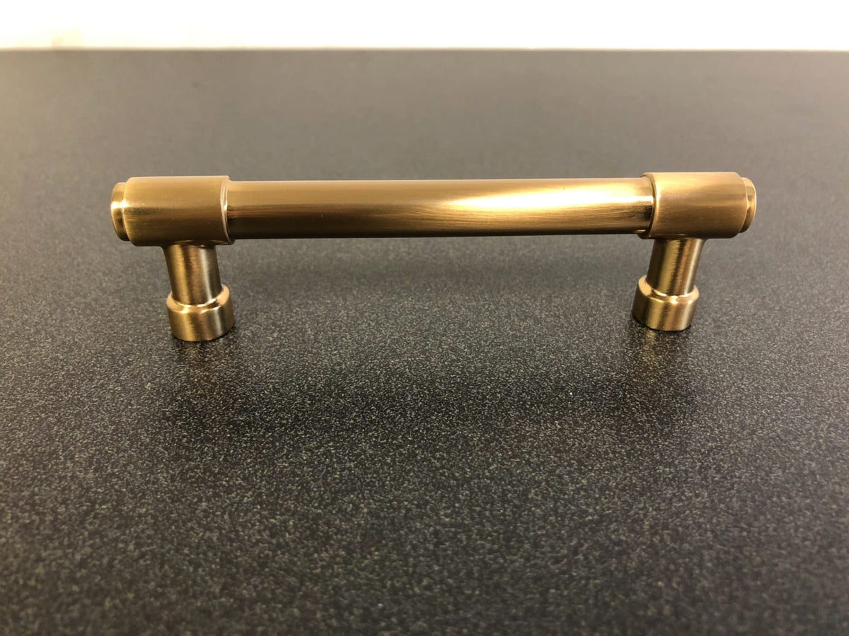 Emtek Jasper 4 Inch Center to Center Bar Cabinet Pull from the Industrial Modern Collection