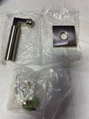 Baldwin L029056LDM L029.LDM L029 Left Handed Non-Turning One-Sided Dummy Door Lever with R017 Rose from The Estate Collection