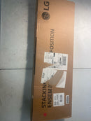 LG KSTK4 27" Laundry Front Load Stacking Kit - Chrome