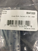 Emtek 86447US26 Cinder 2-1/4 Inch Rectangular Cabinet Knob - Polished Chrome