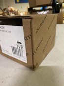 Baldwin 5104044LDM 5104 Left Handed Non-Turning One-Sided Dummy Door Lever with 5004 Rose from the Estate Collection - Satin Brass