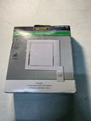 Defiant Wireless Battery Operated Doorbell Kit with Wireless Push Button, White