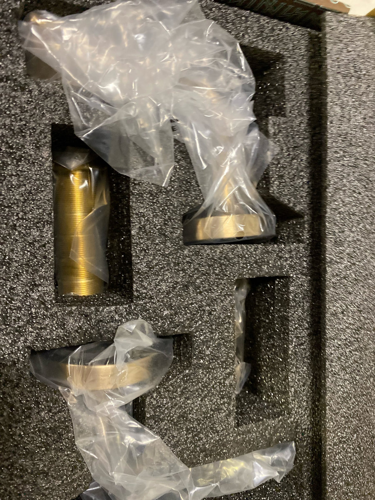 Brizo HL70467-GL Allaria Twist Handle Kit Only for Double Handle Wall Mount Tub Faucet - Less Spout and Rough In - Luxe Gold