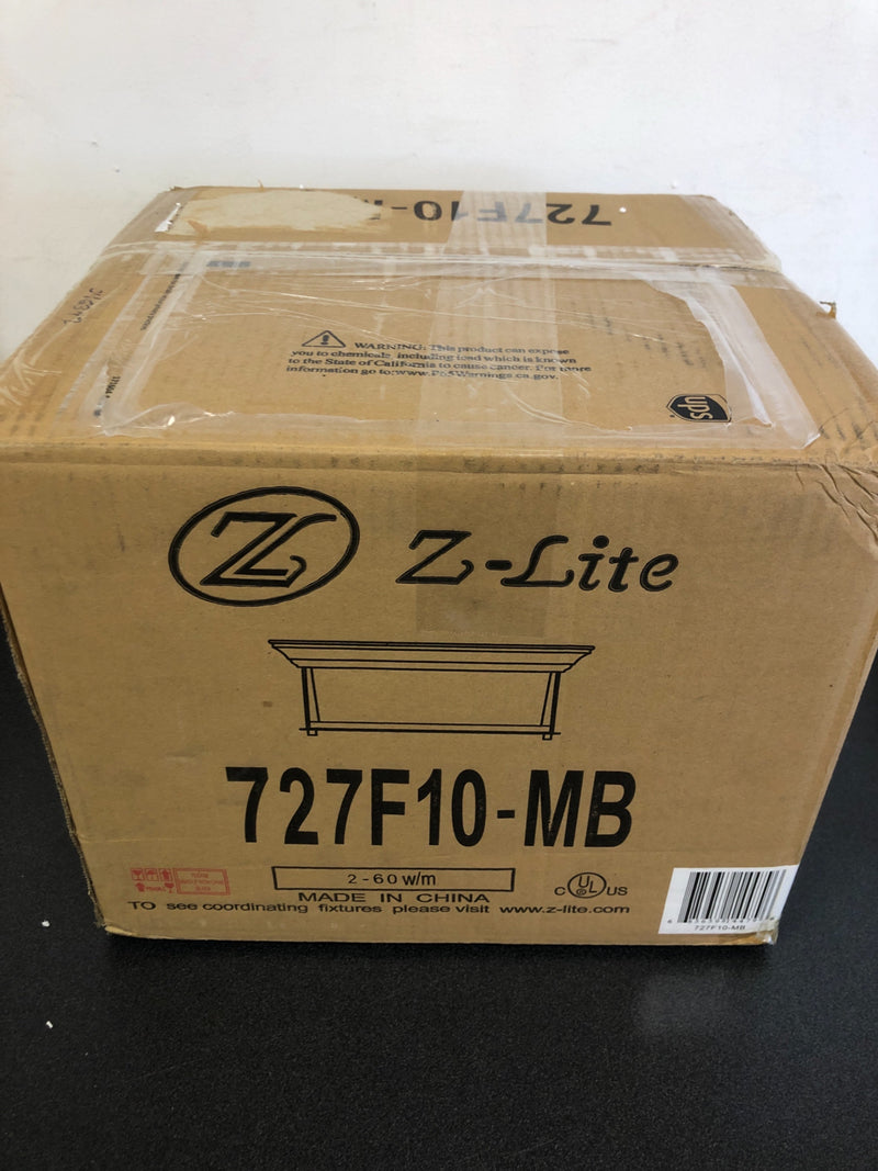 Z-Lite Sonna 2 Light 11" Wide Flush Mount Drum Ceiling Fixture with Seedy Glass Shade - Matte Black