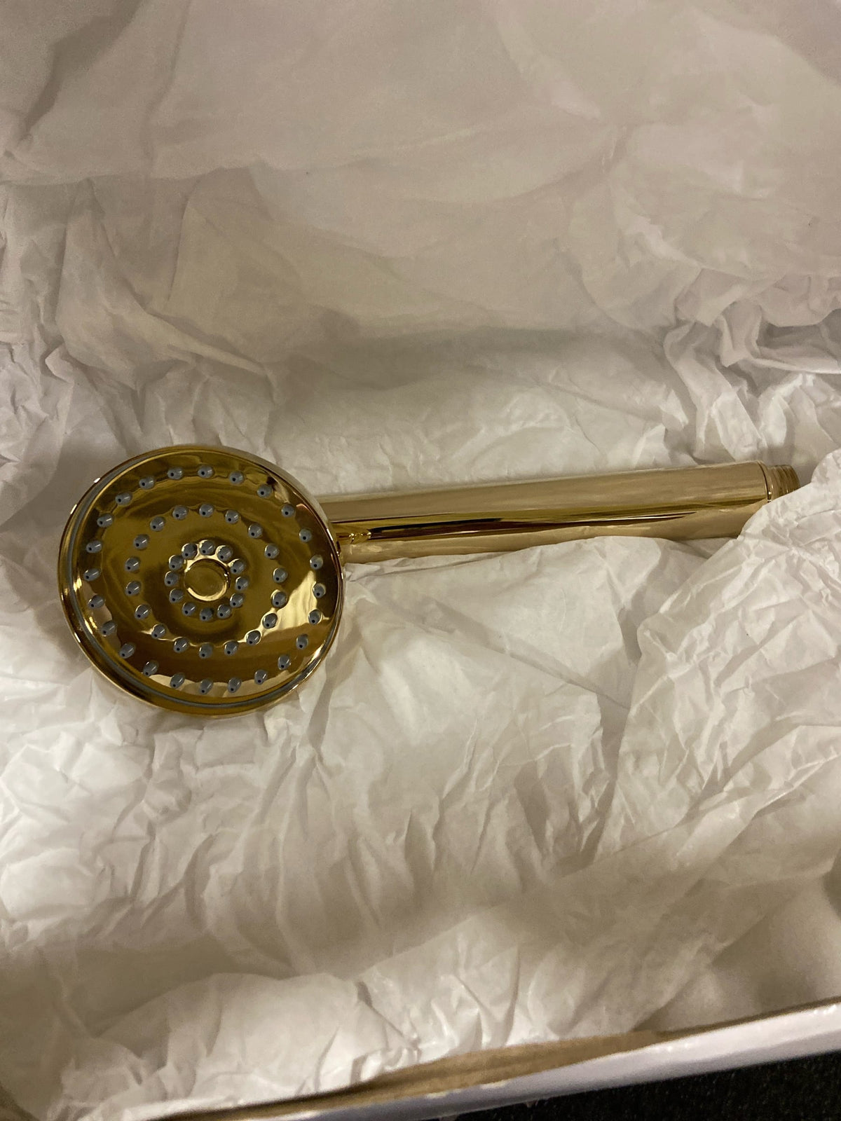Perrin and Rowe U.40226HS1EG 1.8 GPM Single Function Hand Shower - English Gold