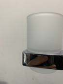 ICO Bath V4553 Volkano Flow Series Wall Mounted Tumbler and Holder - Chrome