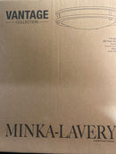Minka Lavery 716-66A-L Vantage 16" Wide Round LED Flush Mount Ceiling Fixture - Coal
