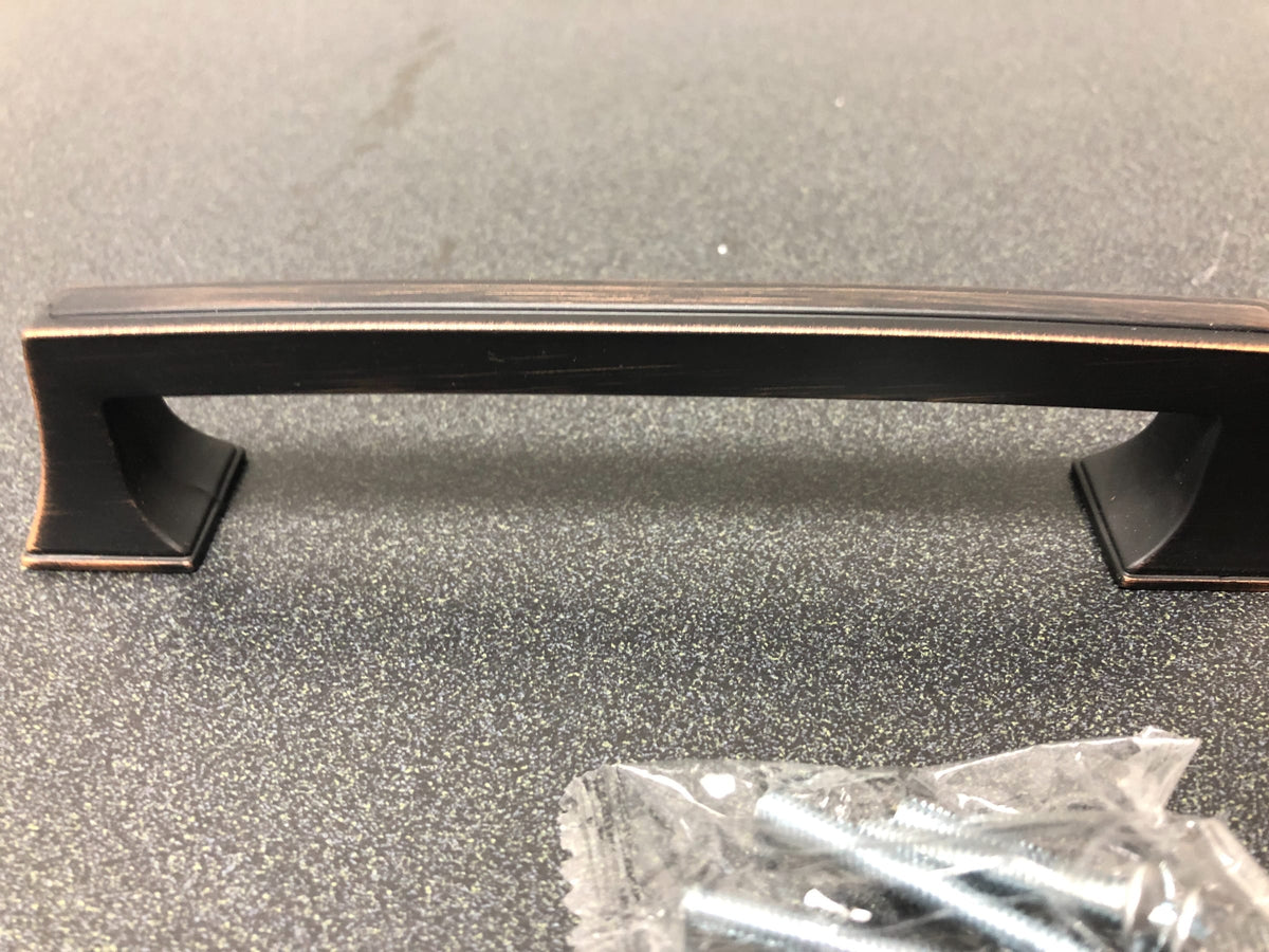 Amerock BP53529ORB Mulholland 5-1/16 Inch Center to Center Handle Cabinet Pull - Oil Rubbed Bronze