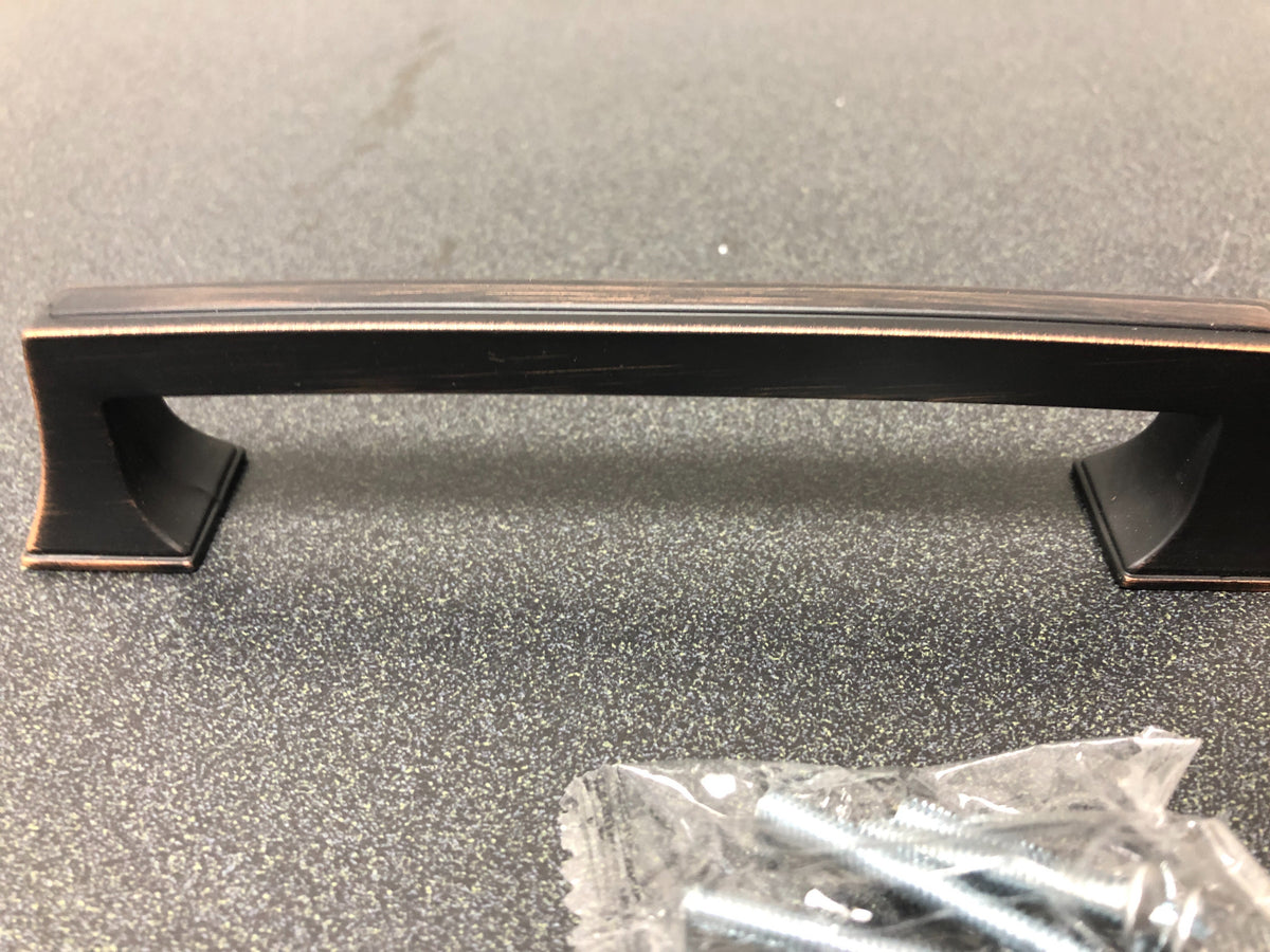 Amerock BP53529ORB Mulholland 5-1/16 Inch Center to Center Handle Cabinet Pull - Oil Rubbed Bronze